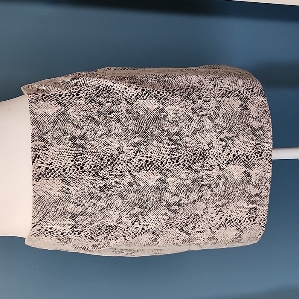 Snake print mini